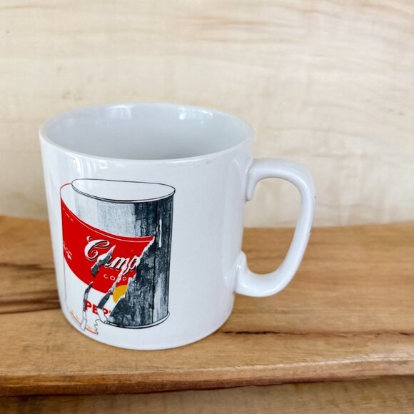 Andy Warhol Block POP Pepper Pot Soup Can Campbells Soup Coffee Mug NEW‎ - Picture 6 of 7